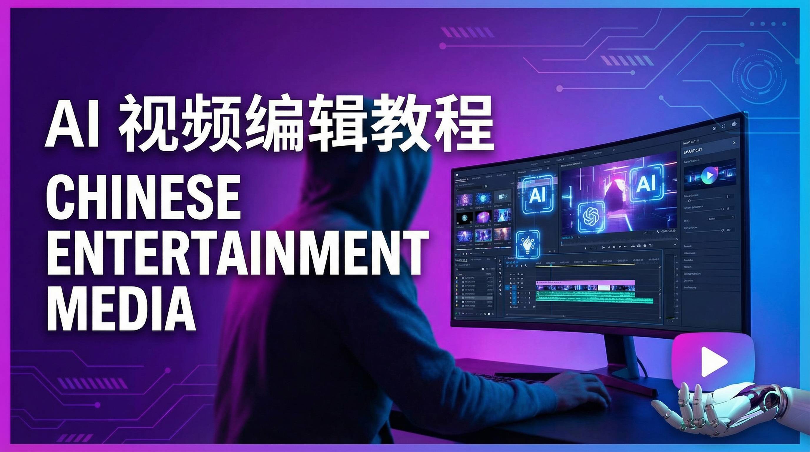 绅士漫画AI视频剪辑教程演示